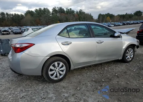 2016 Toyota Corolla L z USA, uszkodzony, nr VIN 2T1BURHE7GC633449